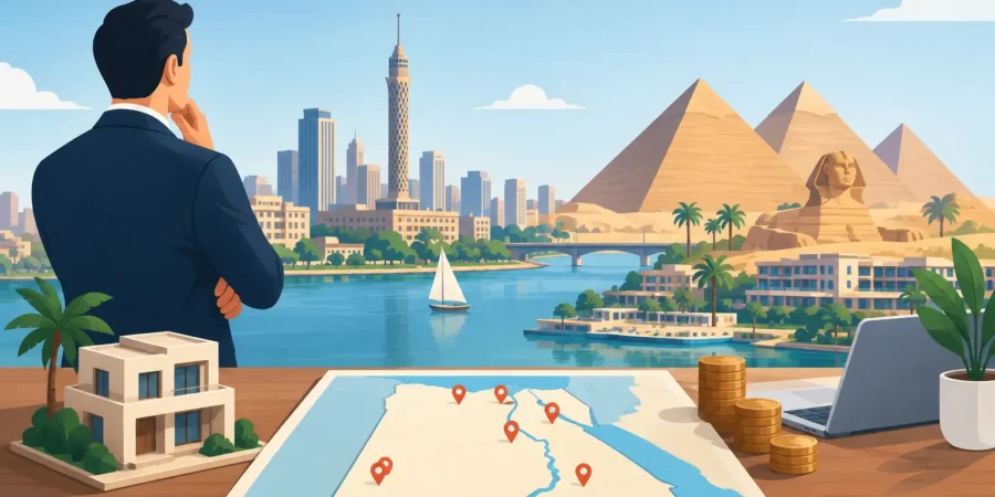 ما أفضل مناطق الاستثمار العقاري في مصر للمستثمرين؟