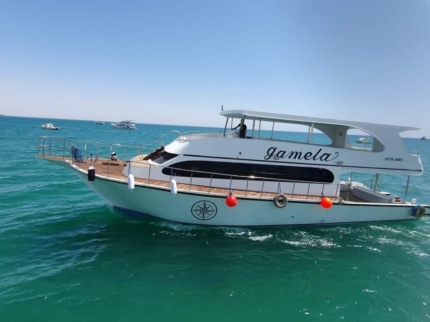 Sea trip on a yacht in Ain Sokhna