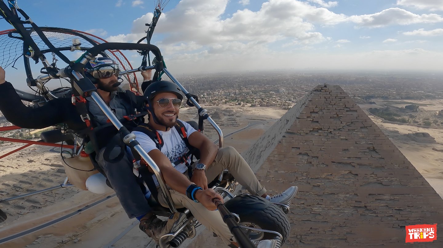 Paragliding Egypt – Pyramids of Giza