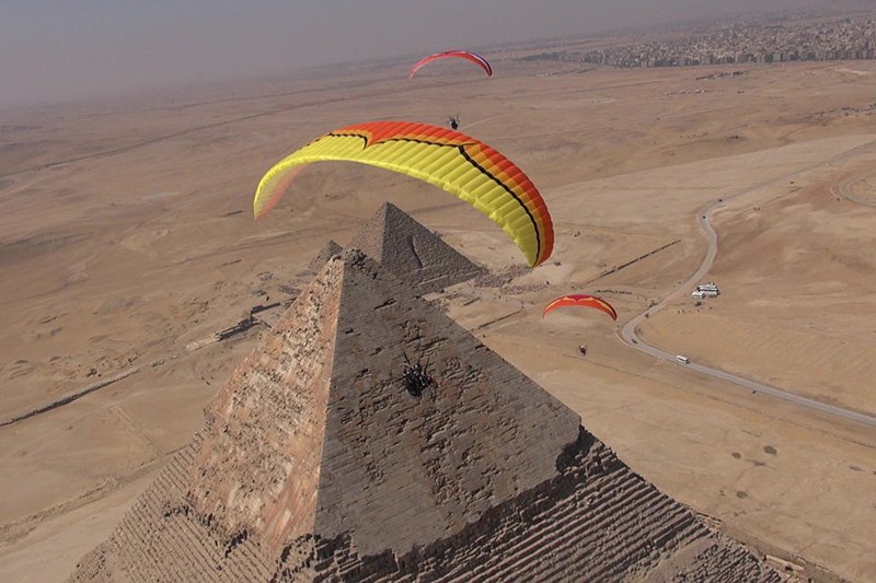 Paragliding Egypt – Pyramids of Giza