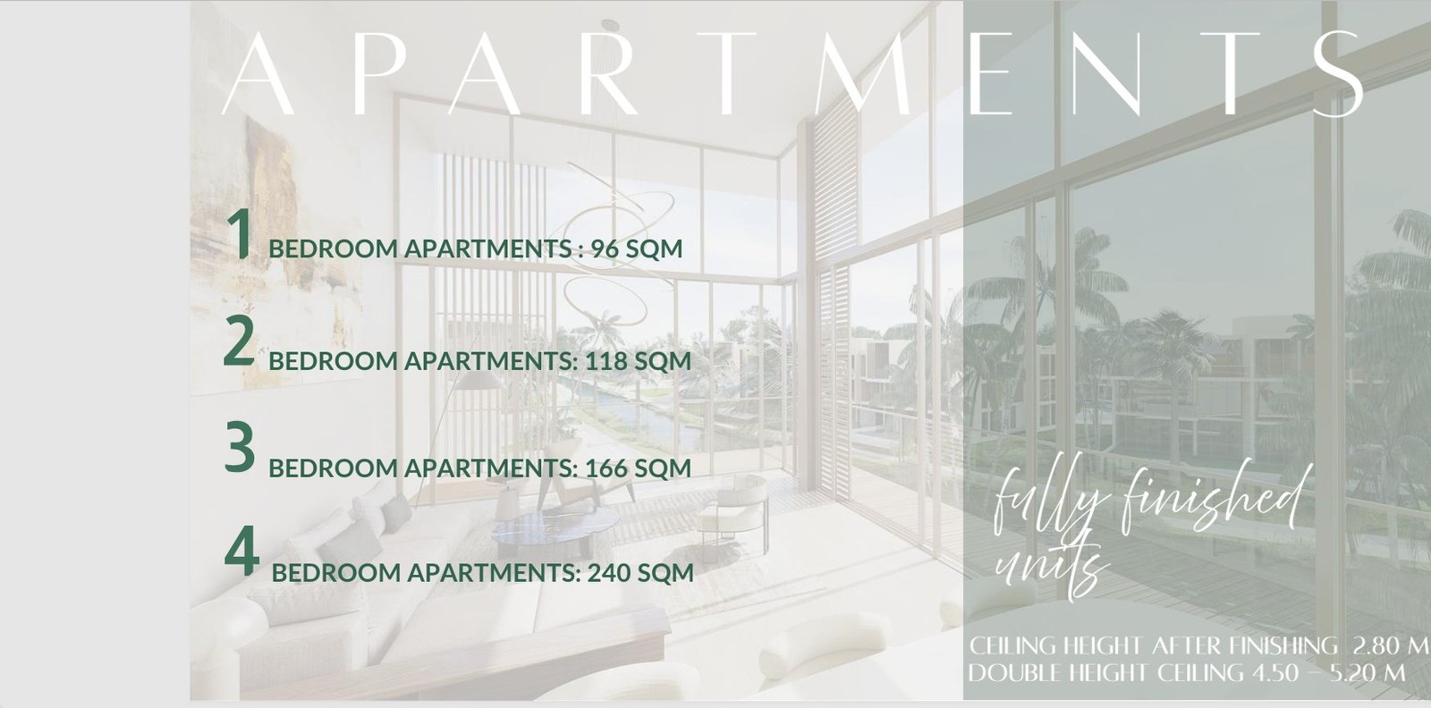 Branded apartments By Almarasem – Operated by Rotana – MarVille – New Zayed