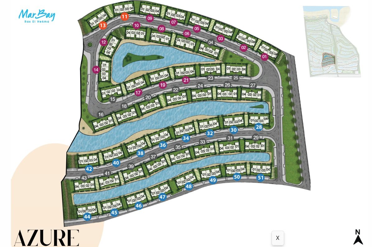 Branded apartments By Almarasem – MarBay – Ras El Hikma
