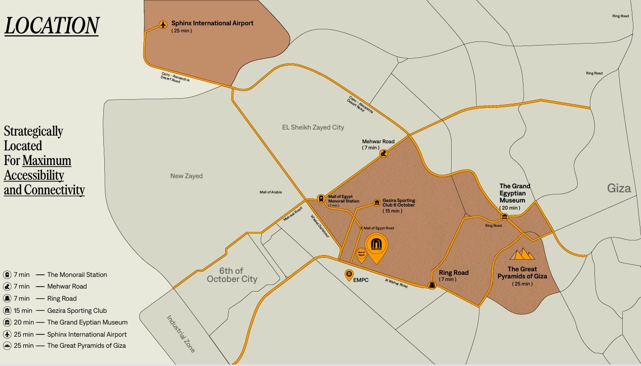 Junction – Mall of Egypt – Office BUA 92 m