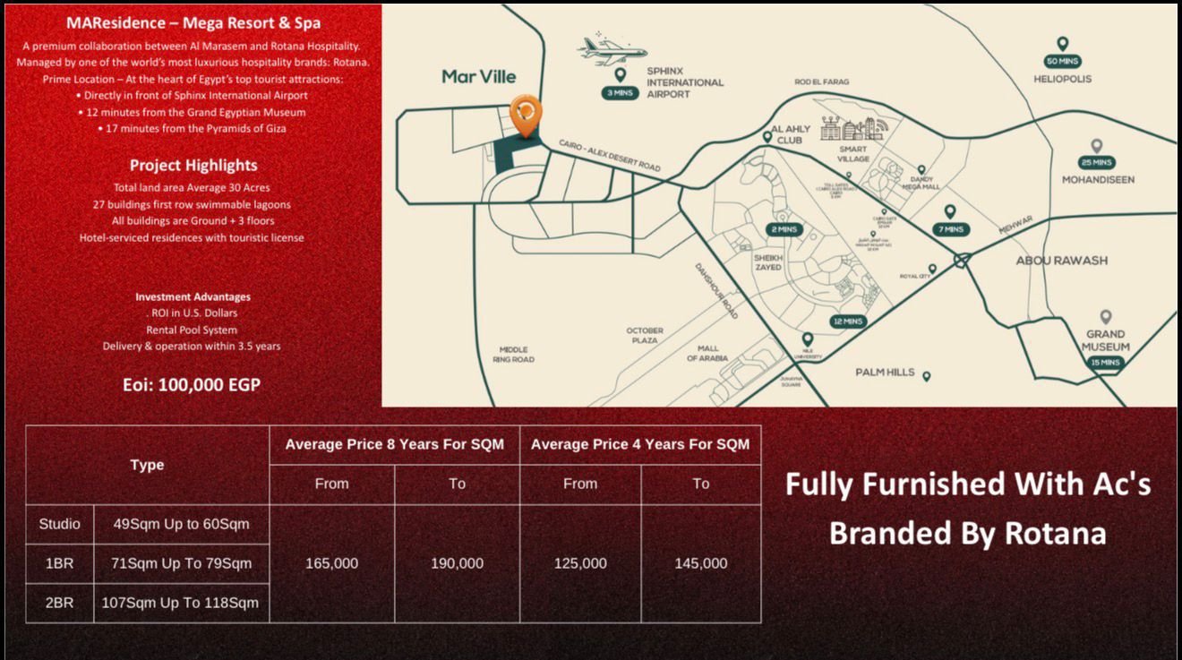 Branded apartments By Almarasem – Operated by Rotana