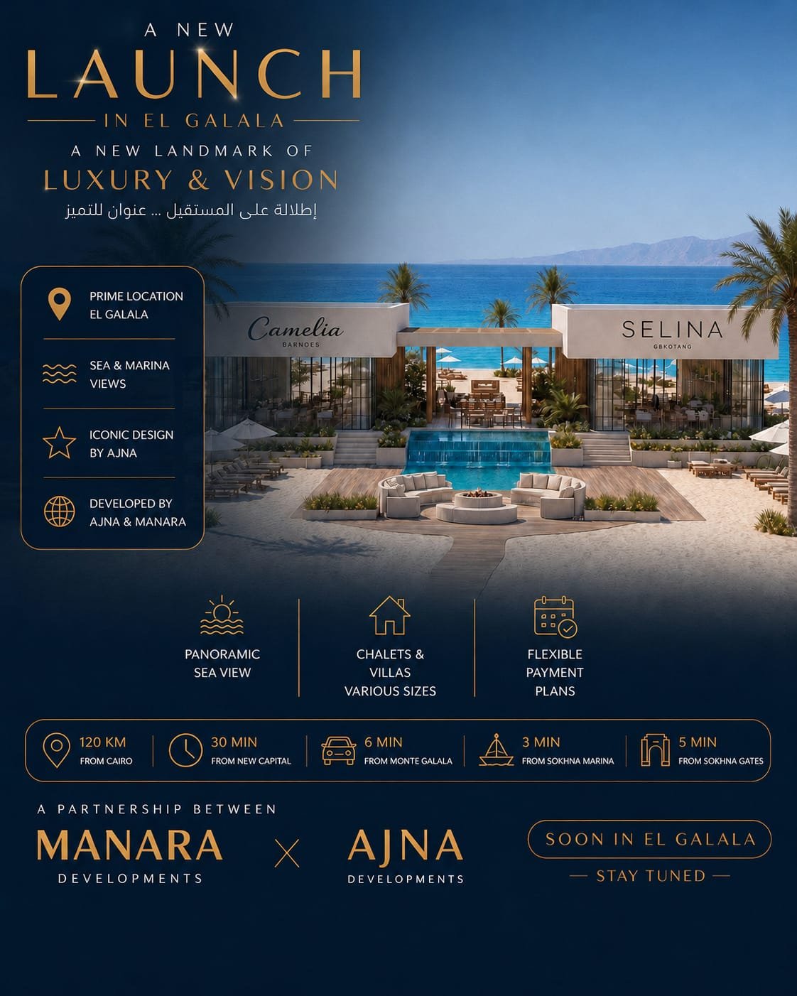 Manara Developments – (Bella Vento – Selina – Bella east) Galala