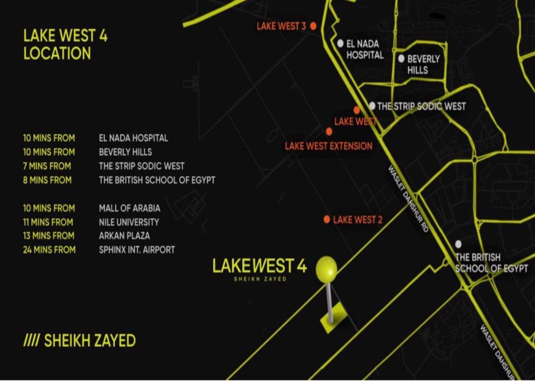 Lake West – Cairo Capital Developments – Sheikh Zayed