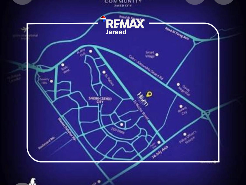 Apartment 128m with 55m Garden in HAVEN Compound Sheikh Zayed