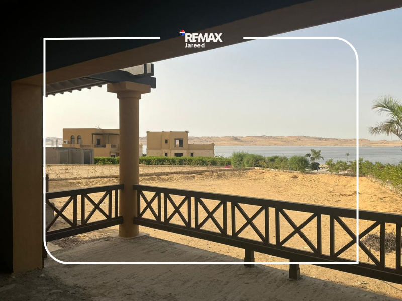First-Row Standalone Villa on Lake Qarun – Byoum Orascom Resort