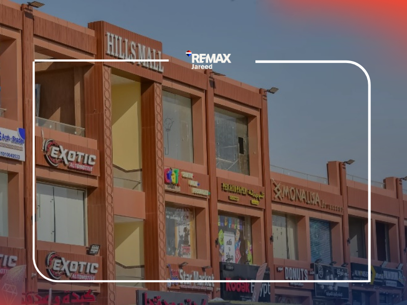 Shop 50m for Rent in Hills Mall – Palm Hills Entrance