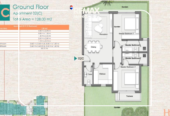 Apartment 128m with 55m Garden in HAVEN Compound Sheikh Zayed