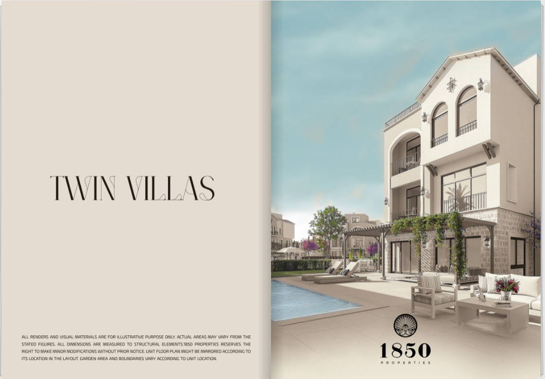 1850 Properties – (Celestia) Twin house – New Zayed
