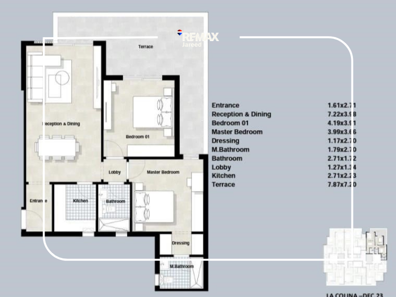 Apartment in La Colina Sheikh Zayed