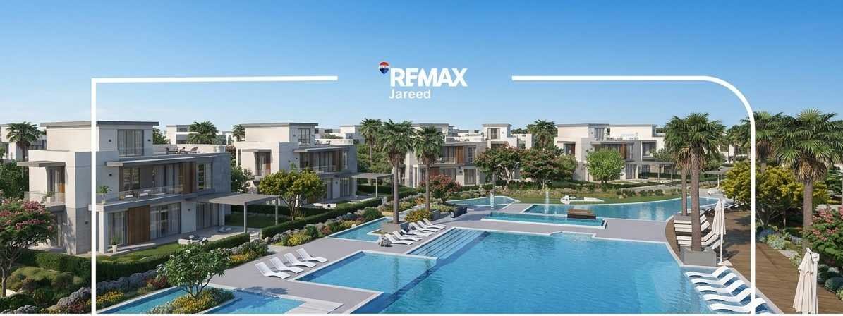 Twin House in Lake West 2 Sheikh Zayed – big Garden