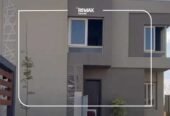 Corner Townhouse in Badya Palm Hills – garden view