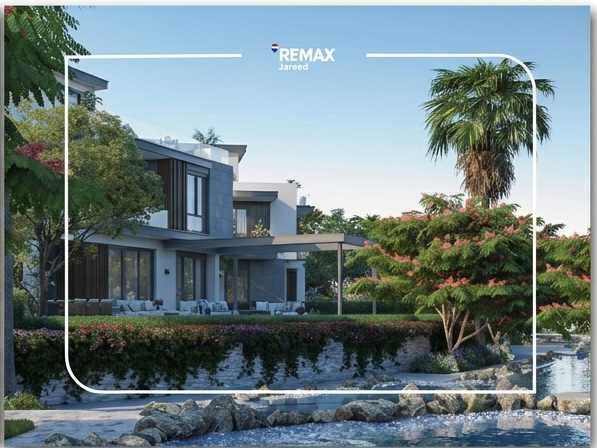 Twin House in Lake West 2 Sheikh Zayed – big Garden
