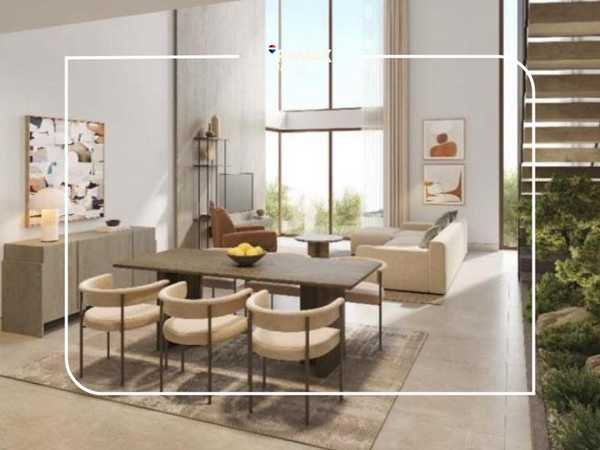 Modern Loft in ZED West – The Village, smart duplex layout with park view