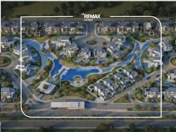 Twin House in Lake West 2 Sheikh Zayed – big Garden
